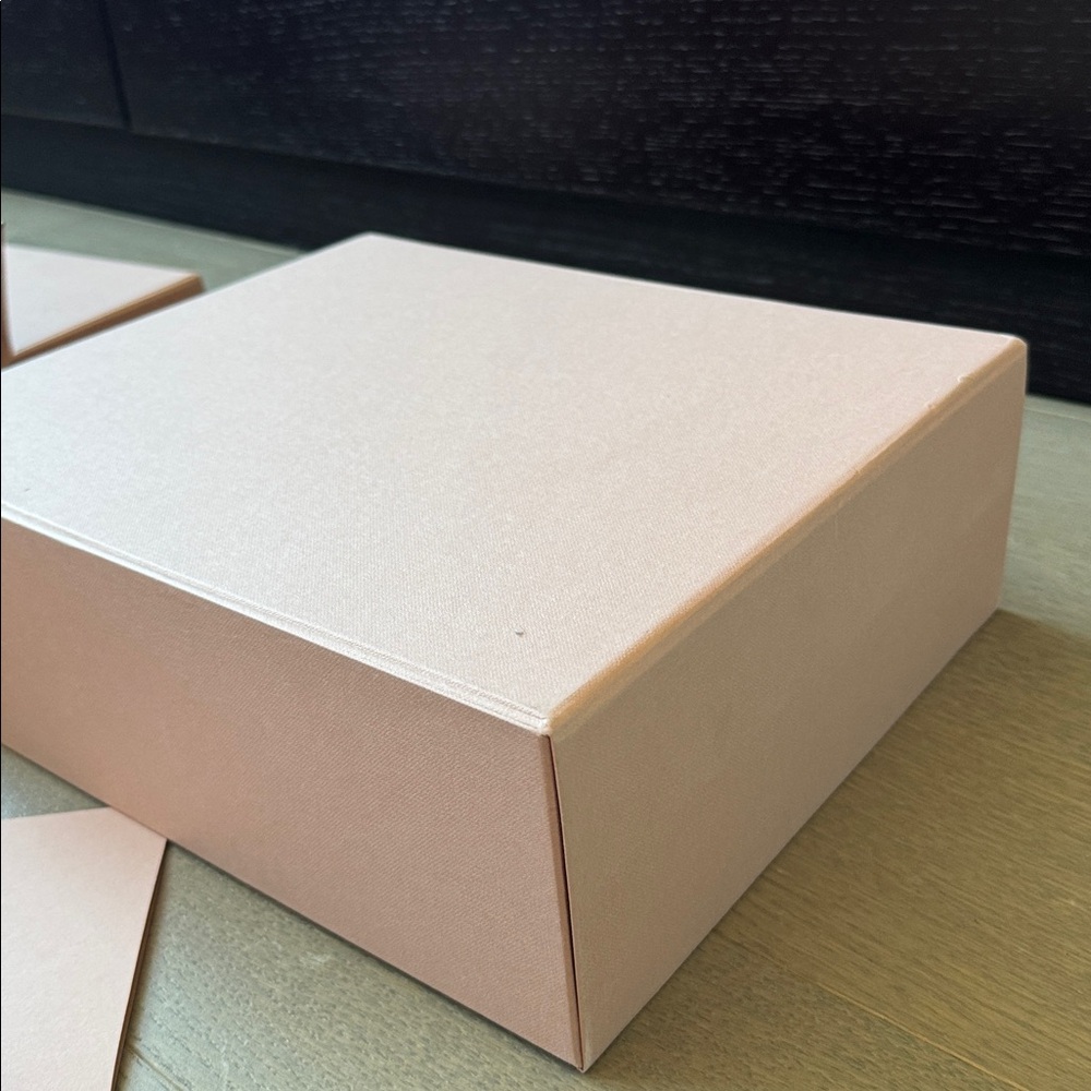 Miu Miu Empty Pink Gift Shoe Box L12" x W10.5” x H4.4" Tissue Paper Ribbon - Picture 7 of 12